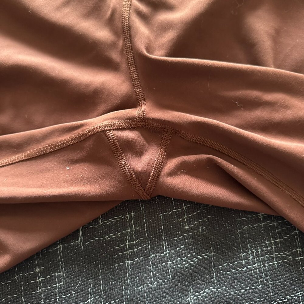 Lululemon Wunder Under SmoothCover High-Rise Bootcut Pant 34" Lava Cake size 10 - Picture 4 of 8